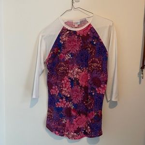 LuLaRoe Randy Raglan Top XS